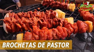 BROCHETAS DE PASTOR RECETA PARA TU NEGOCIO l La Vaquita [upl. by Eidak]