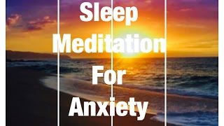 Bilssful Guided Sleep Meditation Meditation For Anxiety l Panic Attacks  Depression amp Nervousness [upl. by Treat]