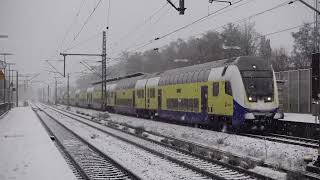 Bahnhof Winsen im Schnee [upl. by Otecina342]