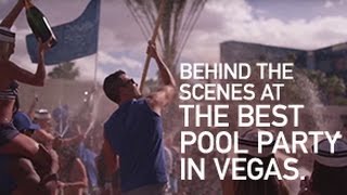 Behind the Scenes at The Best Pool Party in Vegas [upl. by Salema651]