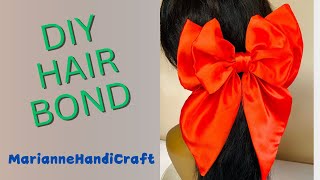 3 BOW DIY HAIR BOND [upl. by Ilsa89]