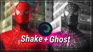 ShakeGhost effect tutorial  Alightmotion [upl. by Riem]