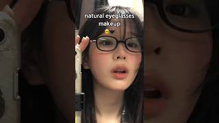 natural eyeglasses makeup 🤓 makeup [upl. by Panther]