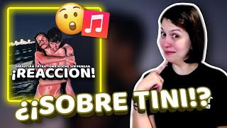 REACCIÓN a Sebastián Yatra  Una Noche Sin Pensar Official Video  ¡¿Sobre TINI [upl. by Flo414]