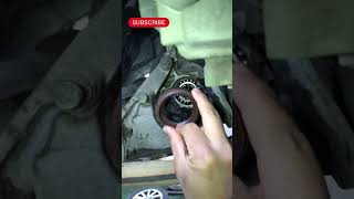 Drive Shaft Oil Seal Replacement shorts mechanic tricks [upl. by Lramaj]