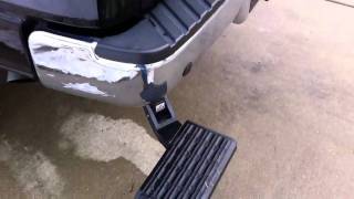 Demonstration of 2007 Ford F150 w 6quot lift kit Amp BedStep EZ Down Tailgate and Cargo Bar [upl. by Ystap]