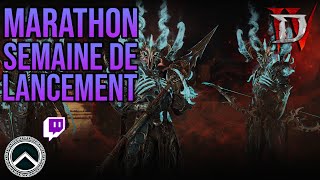 MARATHON  LANCEMENT VESSEL OF HATRED ★ DIABLO 4 [upl. by Maurreen318]