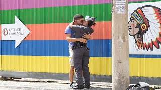 TOP 5 KISSING PRANK IN BRAZIL [upl. by Yznil]