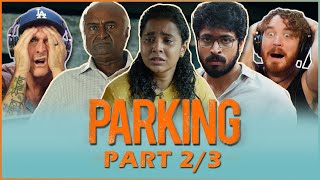 Parking MOVIE REACTION 23  Harish Kalyan  Crazy Tamil thriller [upl. by Solakcin699]