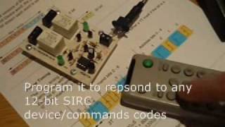 2 Channel IR Remote Control Relay Board [upl. by Erreip]