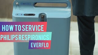 How to service Philips Respironics Everflo Oxygen concentrator  03233365253 [upl. by Hynes]