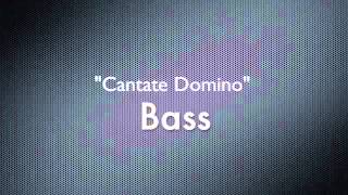 quotCantate Dominoquot Bass part [upl. by Deirdra]