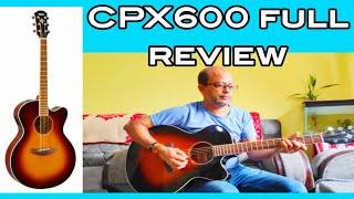 Yamaha CPX600 acoustic Guitar full review in Bengali guitar agartalayamaha [upl. by Astrid]