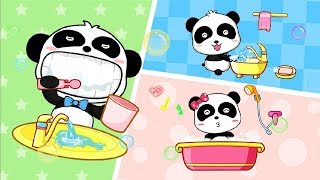 Baby Pandas Habits  Play With Little Panda Care Games  Funny Gameplay Video [upl. by Llekcor]