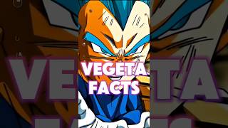 3 Vegeta Facts You Didnt Know dragonballfacts vegeta dbz goku animefacts dbs [upl. by Kciredorb]