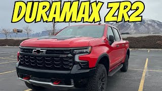 Its Mostly Great  2024 Silverado ZR2 Initial Thoughts 30 Duramax Diesel [upl. by Opal571]