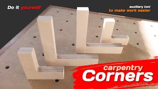 Joiners corners Make it yourself from plywood [upl. by Watson]