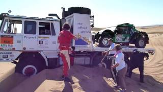 Tomas Tomecek  Africa Eco Race 2011  Day 06 Day 07  BALAI TATRA CAMION SPECIAL [upl. by Dane]