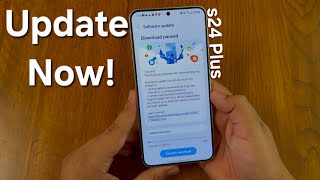 October Security Update Is Out For S24 Plus [upl. by Refiffej]