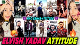 ELVISH YADAV NEW ATTITUDE VIDEOS😈🔥 ELVISH YADAV ANGRY MOMENTS😡🤬 SYSTUMM🔥 Pakistani Reaction [upl. by Geibel]