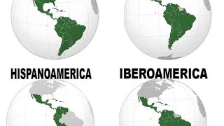 ¿Hispanoamérica o Latinoamérica Hispanoamérica Latinoamérica Iberoamérica [upl. by Anihsak258]