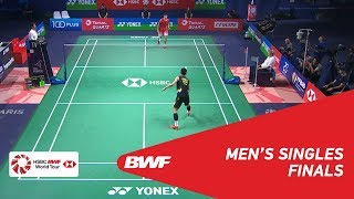 F  MS  CHEN Long CHN 6 vs SHI Yuqi CHN 2  BWF 2018 [upl. by Farah216]