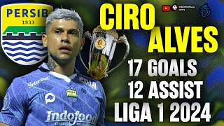 SKILLER CIRO ALVES Full Highlight Goal dan Assists Liga 1 2024 Persib Bandung [upl. by Llerrej]