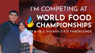 Hailey Scontrino is live at the World Food Championships With Chef Daniel🍽️ [upl. by Lorin]