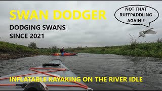 Swanning Around In Inflatable Kayaks on the River Idle Seago Quebec Aquaspirit amp Insta360 Clips [upl. by Cimah]