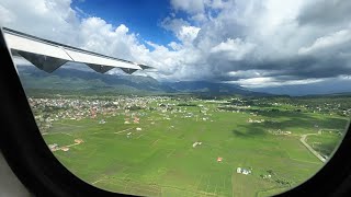 Just before landing at Surkhet Airport  Beautiful Visuals of Surkhet Valley [upl. by Tomasz]