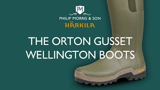 The Harkila Orton Wellington Boots Walkthough [upl. by Aketahs]