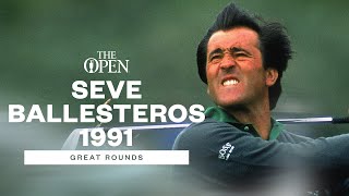 Seve Takes Charge At Royal Birkdale In 1991  Great Open Rounds [upl. by Omsoc224]