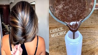 🛑CRECE TU CABELLO EN 5 DÍAS con solo 3 ingredientes PODEROSOS [upl. by Rutledge]