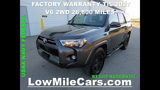 2WD 2022 Toyota 4Runner SR5 walkaround [upl. by Anderea]