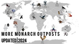 All Monarch Outposts  Updated 2024 [upl. by Eloisa472]