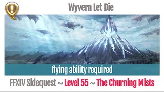 FFXIV Wyvern Let Die flying ability required  Heavensward [upl. by Ulric]