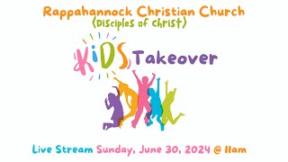 Sunday June 30 2024  Kids Takeover Worship [upl. by Dviad855]