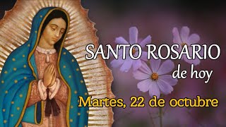 SANTO ROSARIO DE HOY MARTES 22 DE OCTUBRE 2024 [upl. by Mmada]