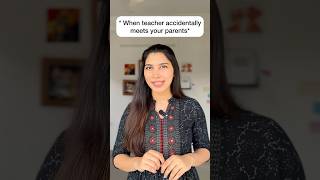 When teacher accidentally meets your parents comedy youtubeshorts malayalam [upl. by Roland]