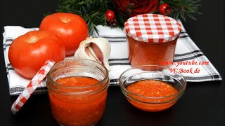 Passierte Tomaten selber machen  Tomatensoße für Pizza  Pizzasauce [upl. by Channa778]