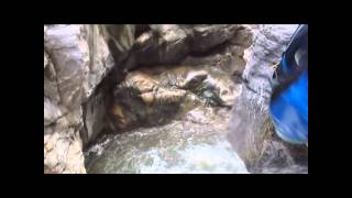 Canyoning in Portela Crete Greece [upl. by Macnamara]