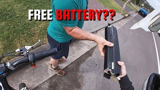 WE GOT A FREE BATTERY  NEW SCOOTER  WHEELIES  Illawarra Hoons [upl. by Katusha]