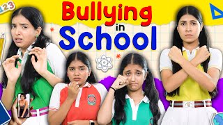 Bullying In School  Teenagers Student Life  Problems of Girls Safety  Anaysa [upl. by Prasad559]