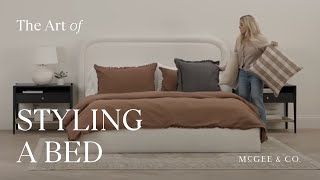 The Art of Bed Styling How To Style Your Bed Like An Interior Designer with Shea McGee [upl. by Rodney]