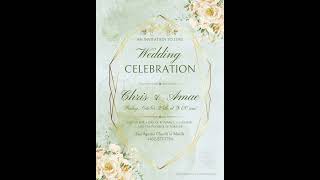 Emerald Invitation Collection Orders and queries may send a message on our FB page [upl. by Anerrol]