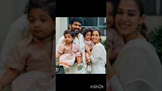 Nayanthara💖 Vignesh Shivan and dheema ❤️songshortsAnu entertainment and vlogs 🥰youtuber [upl. by Arotak]