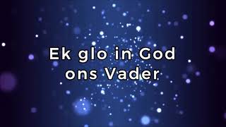 Hillsong Ek glo  Afrikaans Lyrics [upl. by Ekralc]