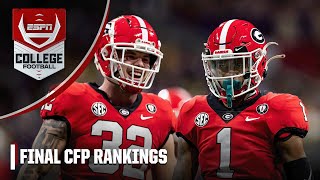 First look at the FINAL CFP rankings on Selection Sunday 👀  ESPN College Football [upl. by Groome]