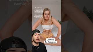 Controla Su Abdomen A Su Antojo gym fitness viral [upl. by Valentijn]