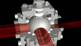 PBMs TPort Ball Valve Animation [upl. by Birecree]